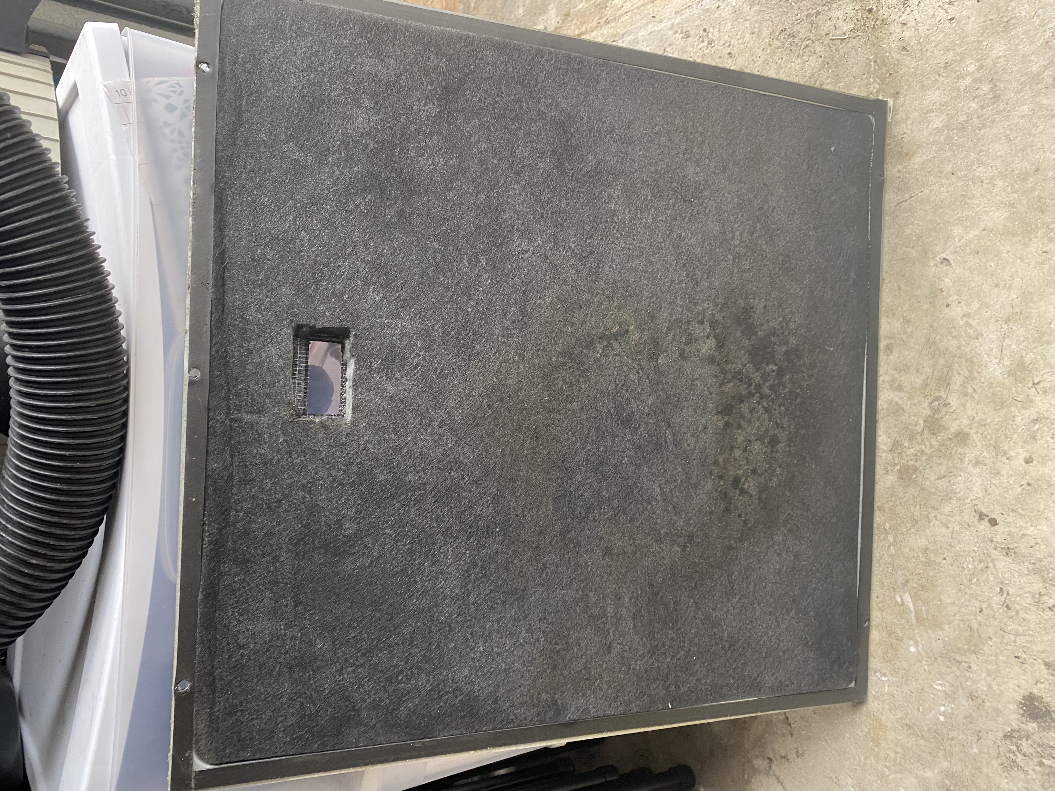 Access panel fully cleaned and restored, East Naples, FL